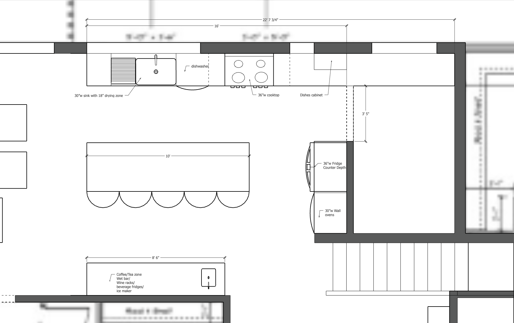 Jenny's new Kitchen layout