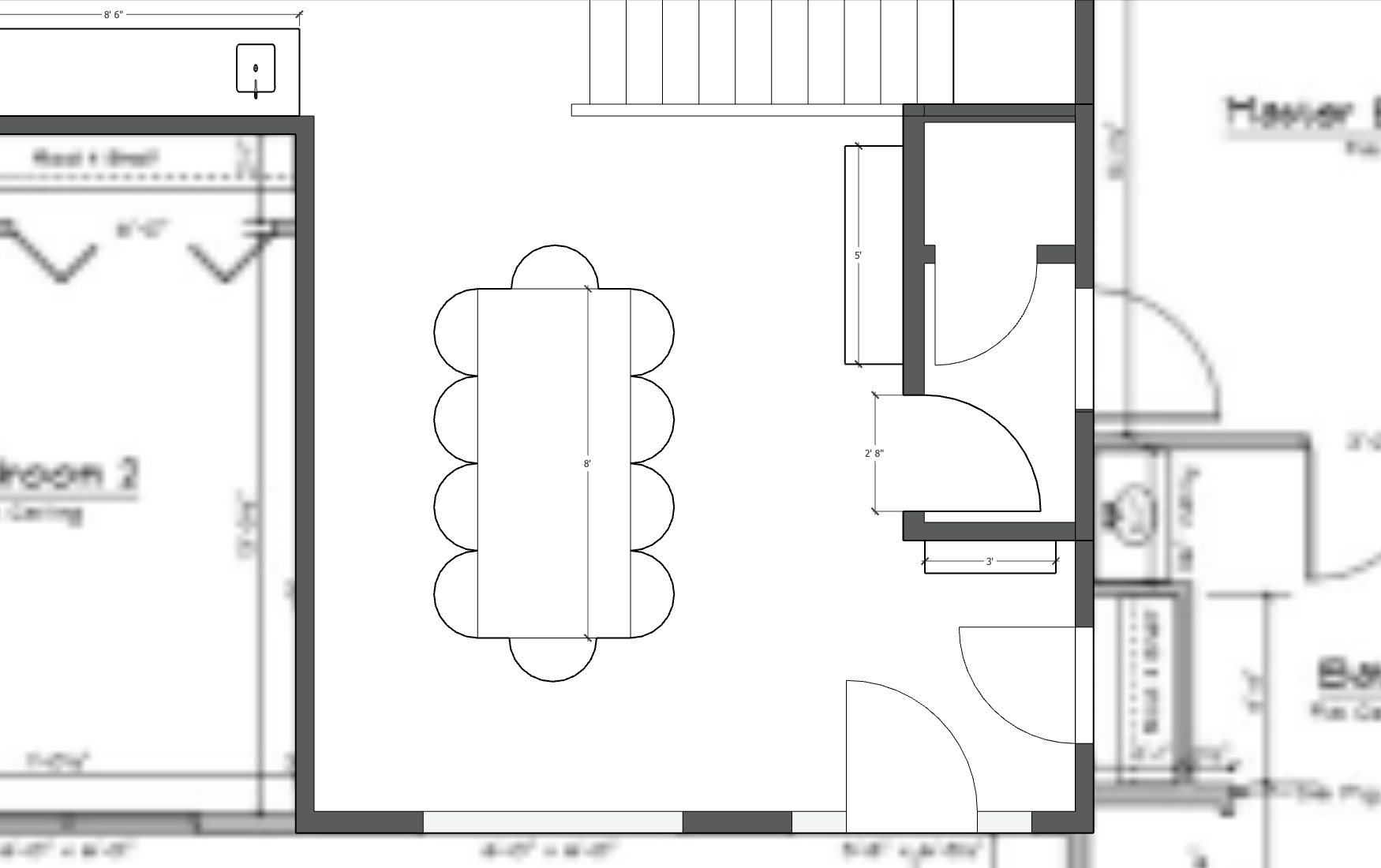 Jenny's new Dining Room layout